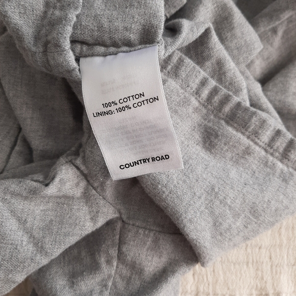 Country Road Grey Embroidered Blouse size 18-24 months - Picture 7 of 8